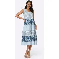 Sieh an! Etuikleid Jersey-Kleid Ärmellos