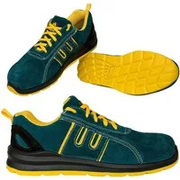 Urgent Sportliche Arbeitsschuhe Schutzschuhe OHNE Stahlkappe OB Arbeitsschuh real leder