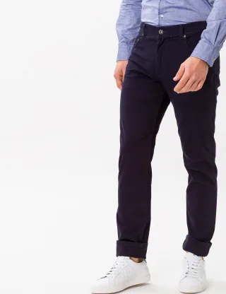 Brax Herren Five-Pocket-Hose Style COOPER FANCY, dunkelblau, Gr. 36/34