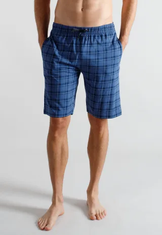 TOM TAILOR BODYWEAR - Hosen Männlich blau-mittel-Karo - Gr. - 48