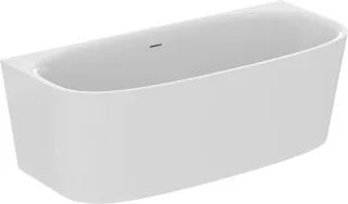 Ideal Standard Duo-Badewanne DEA, f.Wandanbindung, m.Ablauf, 1800x800x475/610mm, Weiß T994001