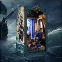 MagicHolz Buchstütze Deep Sea Treasures Book Nook