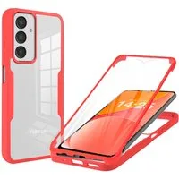 Tec-Expert Handyhülle 360 Grad Hülle für Samsung Galaxy A17 / A17 5G 6.7 Zoll, 6.7", Rundum Schutz Cover Case Hülle robust