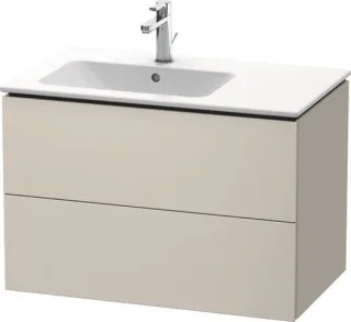 Duravit L-Cube Waschtischunterbau wandhängend Taupe Supermatt 820x481x550 mm - LC629108383 LC629108383