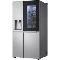 LG Side-by-Side GSXE91MBAD, 179,0 cm hoch, 91,3 cm breit, Side by Side, Smart Inverter Compressor, Eis- und Wasserspender