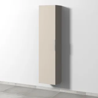 Sanipa 3way Hochschrank mit 1 Tür, Kaschmir-Matt UP1101U