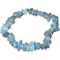 Steinfixx® Armband Labradorit Splitterarmband - Madagaskar - AAA-Qualität (1-tlg., 18 cm Umfang), 100 % echt, Handarbeit