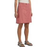 Jack Wolfskin Sommerrock TIHAMA SKORT W mit Taschen, atmungsaktives TEXADRI FULL DULL NYLON PLAIN WEAVE-Gewebe