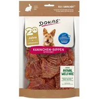 Dokas Kaninchen-Rippen mit Fleisch 100 g, für: Hund