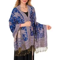 Zaewry Modeschal Damen Kaschmirimitat-Schal, Elegant Weich Schultertuch Schal, Schals und Umhänge für Abendkleider, Festivals und alle Anlässe