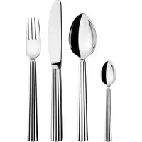 Georg Jensen Besteck-Set Bernadotte (24-tlg), Edelstahl