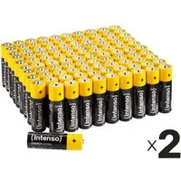 Intenso INTENSO Mignon-Batterie-Set Energy Ultra, AA LR06, Alkaline, 200 Stück Batterie