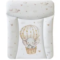 CEBA BABY Wickelauflage Weiche Wickeltischauflage 50 x 70 cm, 72 x 75 cm, 85 x 72 cm, Wickelauflage für Junge und Mädchen - Wasserdicht, abwaschbar