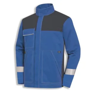 uvex protection perfect multifunktion Herren Jacke  blau 44/46 - 1724106