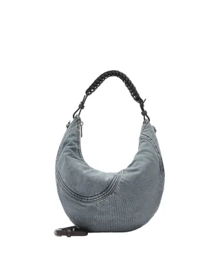 Liebeskind Berlin - Denim Luna Hobo S hellblau