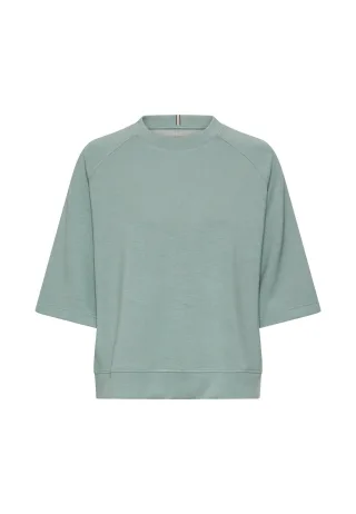 camel active - Sweatshirt mit Rundhalsausschnitt jade - Gr. - XL