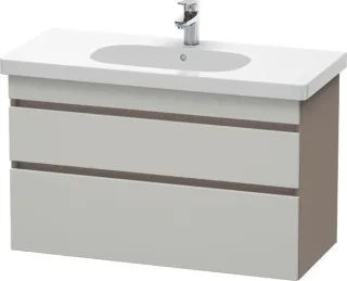 Duravit DuraStyle Waschtischunterbau wandhängend Betongrau & Basalt Matt 1000x453x610 mm - DS6485007 DS648500743