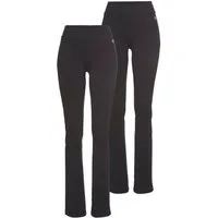H.I.S Leggings (Spar-Set, 2er-Pack) Bootcut‑Leggings im praktischen 2er‑Pack mit elastischem Bund