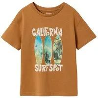 vertbaudet Kurzarmshirt T-Shirt Kinder, Recycling-Baumwolle