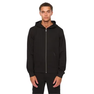 Duck and Cover - "Optimus" Hoodie mit durchgehendem Reißverschluss für Herren (Schwarz)