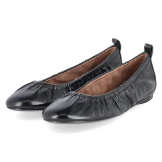 Tamaris Ballerinas - Gr. 37 - Schwarz - Glattleder