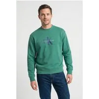 Calvin Klein Jeans Sweatshirt LS EU 350TERRY MONOLOGO CN SWTSH Rundhalsausschnitt, regular fit