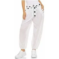 Mississhop Haremshose Leichte Baumwollhose einfarbige Hose Sommerhose Aladinhose M. 270 in Unifarbe