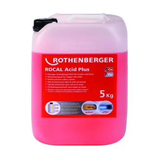 Rothenberger ROCAL Acid Plus, Entkalkungskonzentrat, Cu & Fe, 5kg - 61105