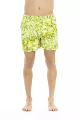 Blumenmuster Badehose
