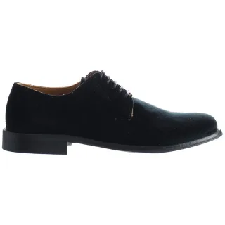 Hackett Derby Herren schwarze Schuhe