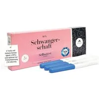 ASPILOS Schwangerschaftstest hCG Selbsttest für Zuhause in 5 Minuten - 3er Set, zuverlässig & präzise, 3-tlg., zuverlässig & präzise, Urin-Test, Labor-Qualität, medizinischer Test