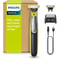 Philips Elektrorasierer Philips OneBlade 360 Face Elektrischer Bartstyler &Trimmer QP2734/30