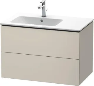 Duravit L-Cube Waschtischunterbau wandhängend Taupe Matt 820x481x550 mm - LC629109191 LC629109191