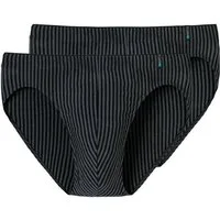 Schiesser Slip 2er Pack Long Life Soft (Spar-Set, 2-St) Mini Slip / Unterhose - ohne Eingriff - Schnelltrocknend
