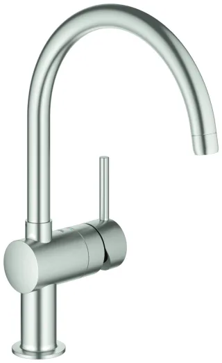 GROHE Einhand-SPT-Batterie Minta 32917 DN15 supersteel 32917DC0