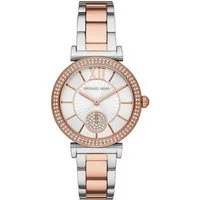 MICHAEL KORS Quarzuhr MK4616 MK4616, Michael Kors MK4616 Uhr Damenuhr Edelstahl bicolor