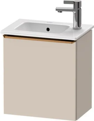 Duravit D-Neo Waschtischunterbau wandhängend Taupe Matt 410x274x440 mm - DE4259R04910000 DE4259R04910000