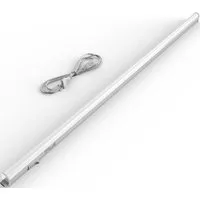 Briloner Leuchten LED Unterbauleuchte 2379106 TOOK, LED fest integriert, Neutralweiß, LED Lichtleiste, 87,3x2,2x3cm, Weiß, 10W, Küche, Schrank, Küchenlampe