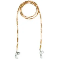 Trachtenland Brillenband Brillenkette Maskenkette mit Glaskristallperlen -