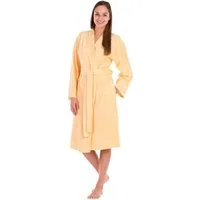 framsohn frottier Damenbademantel Jersey, Kurzform, Jersey, Kimono-Kragen, Gürtel, besonders leicht, Reisebademantel