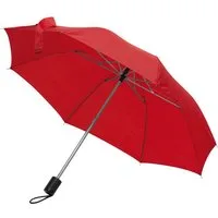 Macma Taschenregenschirm Taschen-Regenschirm / mit Schutzhülle / Farbe: rot