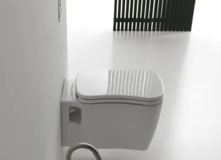 Axa one Serie Nutty Wand-Tiefspül-WC, B: 370, T: 570 mm, weiss glänzend 17010
