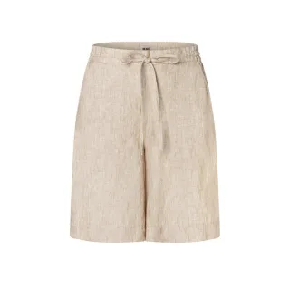MAC - Bermudashorts mit elastischem Bund und Tunnelzug beige - Gr. - 11