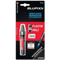 Blufixx Reparatur-Set BLUFIXX Smart-Repair Plastik Holz Kartusche SCHWARZ 5g