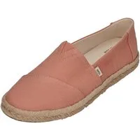 TOMS ALPARGATA ROPE 2.0 Espadrille Bloom Recycled Cotton Slubby Woven