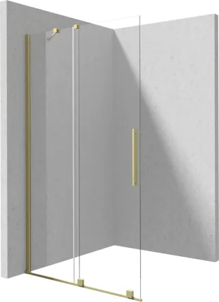 Neuesbad SLIDING WALK-IN, Gold Gebürstet 90X195CM NB1DEKTJR39R1