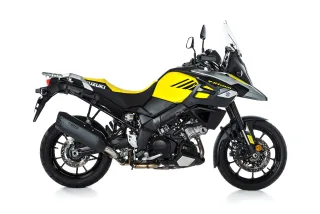 Sport Auspuff BOS Desert Fox EDITION BLACK Suzuki DL 1000 V-Strom / XT Bj. 2017-2019 EURO-4 +ABE