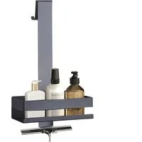 TUWENA Duschablage Duschablage zum Hängen mit Haken, Edelstahl Badezimmer Organizer