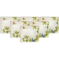 Villeroy & Boch Suppenteller Amazonia Suppenteller 24 x 21 cm 6er Set, (6 St)