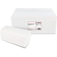 Hypafol Papierhandtuch Recycling extra weiß, 2-lagig, 24x21 cm, 4000 Blatt, ZZ/V-Falz (4000-St)